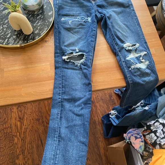 AMERICAN EAGLE hi-rise jegging size 8 long (4) - Picture 8 of 14